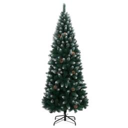 Berkfield Home Artificial Christmas Tree 150 LEDs 150 cm in Green - thumbnail 3