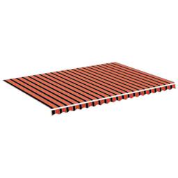 Berkfield Home Replacement Fabric for Awning Orange & Brown 5x3.5 m - thumbnail 3
