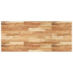 Berkfield Home Basin Shelf Wall Mounted Steel & Solid Wood Acacia in Brown - thumbnail 8
