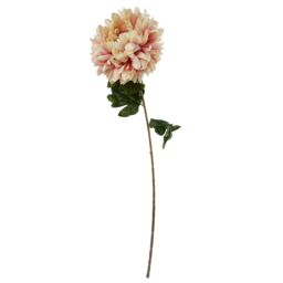 Leaf 75cm Artificial Extra Large Reflex Chrysanthemum Pink - thumbnail 4