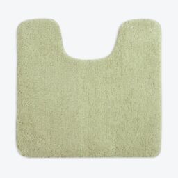 Allure Bath Fashions Luxury Microfibre Pedestal Mat Non-Slip in Light Green