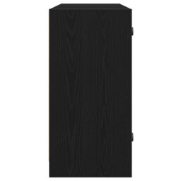 Berkfield Home Sideboard Black Oak 102x37x75, 5 cm Engineered Wood - thumbnail 8