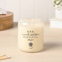 Moments Nan Candle Small in Cream