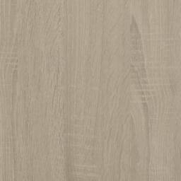 Berkfield Home Shoe Cabinet Sonoma Oak 54x34x183 cm Engineered Wood in Light Oak - Size: 54 x 34 x 183 cm - thumbnail 6