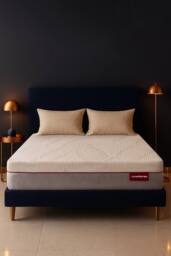 Rest Relax Visco Therapy Fusion Graphite 25cm Memory Foam Mattress in White - Size: Single - thumbnail 4
