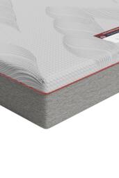 Rest Relax Visco Therapy Fusion Graphite 25cm Memory Foam Mattress in White - Size: Single - thumbnail 5