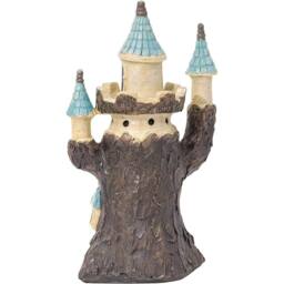 Pelle & Sol Castle Garden Ornament - Waterproof Statue - Resin Garden Decor - thumbnail 4