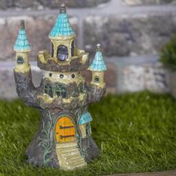 Pelle & Sol Castle Garden Ornament - Waterproof Statue - Resin Garden Decor - thumbnail 2