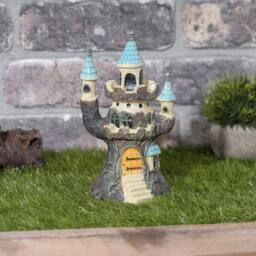 Pelle & Sol Castle Garden Ornament - Waterproof Statue - Resin Garden Decor - thumbnail 3