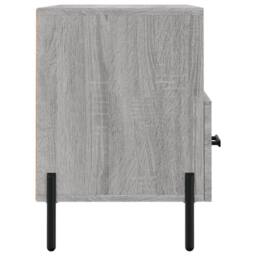 Berkfield Home TV Cabinet Grey Sonoma 80x36x50 cm Engineered Wood - Size: 80 x 36 x 50 cm - thumbnail 7