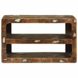 Berkfield Home TV Cabinet 60x32x36 cm Solid Wood Reclaimed in Brown - Size: 60 x 32 x 36 cm - thumbnail 3