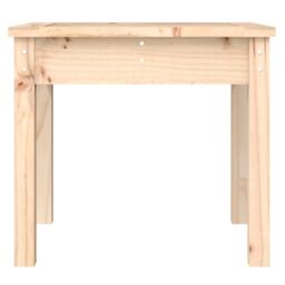 Berkfield Home Garden Bench 50x44x45 cm Solid Wood Pine in Brown - Size: 50 x 44 x 45 cm - thumbnail 4