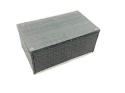 Fimous 9 Seater Rattan Lounge Corner Sofa Set Wicker PE Outdoor Garden Furniture Set with Coffee Table in Dark Grey - thumbnail 5
