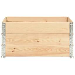 Berkfield Home Raised Beds 3 pcs 80x120 cm Solid Pine Wood (310051) in Brown - thumbnail 3