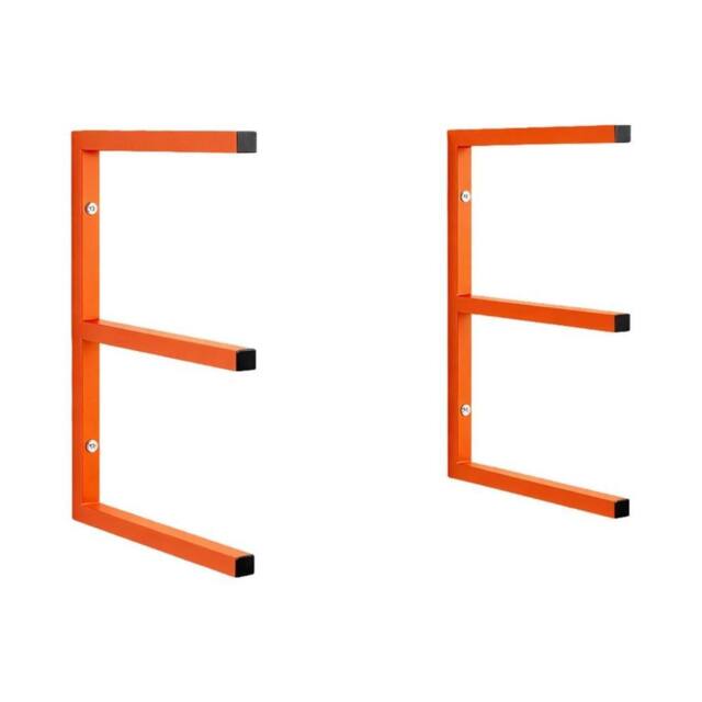 SPETLEK 2Pc Wall Mount Rack 3-Level Orange - Size: 10000mm x 520mm - image 1