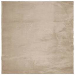 Berkfield Home Rug HUARTE Short Pile Soft & Washable Sand 120x120 cm in Brown - Size: Medium - thumbnail 1