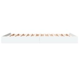 Berkfield Home Bed Frame without Mattress White 140x200 cm Engineered Wood - thumbnail 5