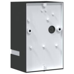 Berkfield Home Outdoor Wall Lights 2pcs Black Stainless Steel - thumbnail 6
