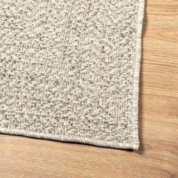 Berkfield Home Rug ZIZUR Cream 160x230 cm Jute Look Indoor & Outdoor - Size: Medium - thumbnail 8