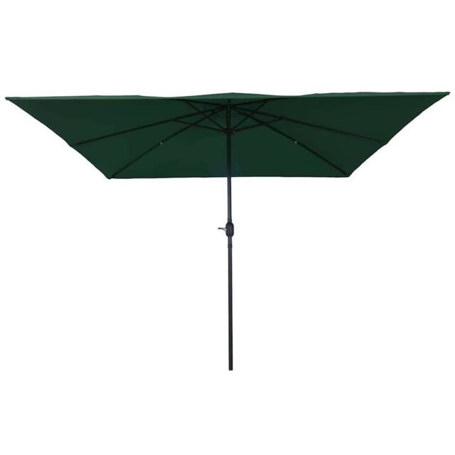 Berkfield Home Square Garden Parasol 295x245 cm Green - image 1