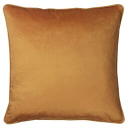 Paoletti Samui Elephant Velvet Printed Cushion in Gold - Size: 45 cm x 45 cm - thumbnail 2
