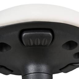 Wyld and Coco Wobble Stool - White Faux Leather Height Adjustable - thumbnail 6
