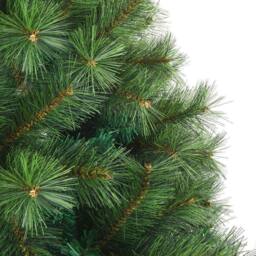 Berkfield Home Artificial Christmas Tree with 300 LEDs Green 180 cm PE & PVC - thumbnail 7