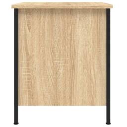 Berkfield Home Durable Bedside Cabinets 2 pcs Sonoma Oak 40x42x50 cm Engineered Wood in Tan - Size: 40 x 42 x 50 cm - thumbnail 8