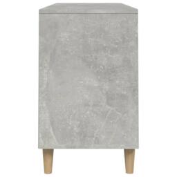 Berkfield Home Shoe Cabinet Concrete Grey 102x36x60 cm Engineered Wood - Size: 102 x 36 x 60 cm - thumbnail 6