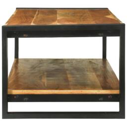 Berkfield Home Coffee Table 120x50x38 cm Solid Wood Acacia in Brown - Size: 120 x 50 x 38 cm - thumbnail 4