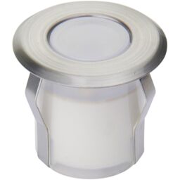 Loops Recessed Decking IP67 Guide Light - 0.8W Cool White LED - Stainless Steel in Metallics - thumbnail 3