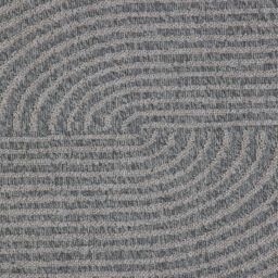 Kukoon Silver Waves Outdoor Garden Patio Rug in Beige - Size: 80 cm x 150 cm - thumbnail 3
