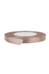 Neel Blue Double Sided Satin Polyester Ribbon Roll, 6mm x 25 Metres in Beige - thumbnail 4