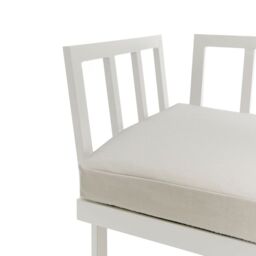 Home Detail Roman Aluminium L-Shape Garden Sofa Set in Grey - thumbnail 4