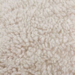 Yard Olann Faux Shearling Cushion in Beige - Size: 55 cm x 55 cm - thumbnail 4