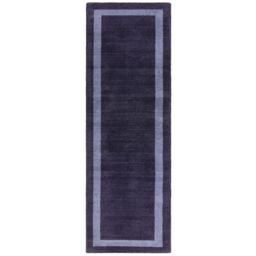 The Rug Shop UK Blue Handmade Easy to clean Plain Border Area Rug - Size: 200 cm x 290 cm - thumbnail 8