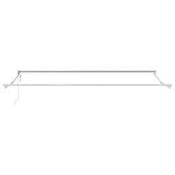 Berkfield Home Manual Retractable Awning with LED Yellow & Orange 400x350 cm - thumbnail 7