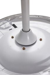 Living and Home Dimmable Ceiling Fan Light with Remote and Retracted Blades in White - thumbnail 6