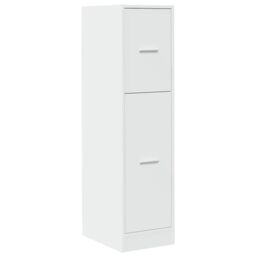 Berkfield Home Apothecary Cabinet White 30x41x118 cm Engineered Wood - Size: 30 x 41 x 118 cm - thumbnail 3