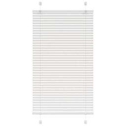 Berkfield Home Pleated Blind White 80x150 cm Fabric Width 79.4 cm Polyester