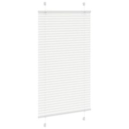 Berkfield Home Pleated Blind White 80x150 cm Fabric Width 79.4 cm Polyester - thumbnail 3