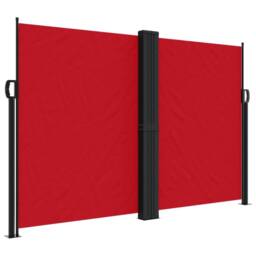 Berkfield Home Retractable Side Awning Red 160x1200 cm - thumbnail 2