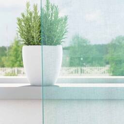 Berkfield Home Voile Curtains with Grommets 2 pcs Turquoise in Aqua