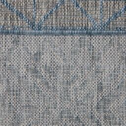 Kukoon Blue Striped Outdoor, Garden & Patio Area Rug - Size: 60 cm x 240 cm - thumbnail 5