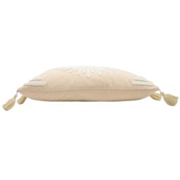 Furn Ashram Eye Abstract Tufted Cushion in Light Pink - thumbnail 3