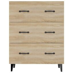 Berkfield Home Sideboard Sonoma Oak 69.5x34x90 cm Engineered Wood in Brown - thumbnail 5