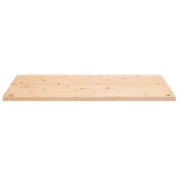 Berkfield Home Desk Top 110x55x2.5 cm Solid Wood Pine in Brown - thumbnail 3