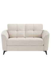 More4Homes Solna 2 Seater Scandi Style Fabric Living Room Sofa in Beige - thumbnail 3