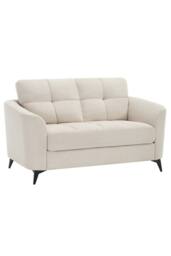 More4Homes Solna 2 Seater Scandi Style Fabric Living Room Sofa in Beige - thumbnail 2