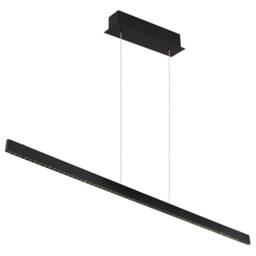Netlighting Dentsy 120cm Bar Pendant Matt Black LED 4000K Touch Dimmer - thumbnail 1